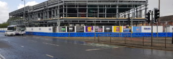 CONSTRUCTION WORK CONTINUES ON-SITE