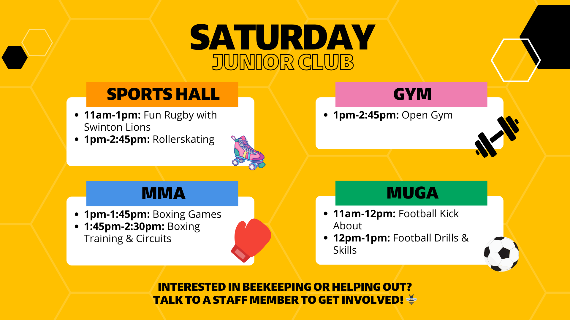 Saturday Juniors - DONE