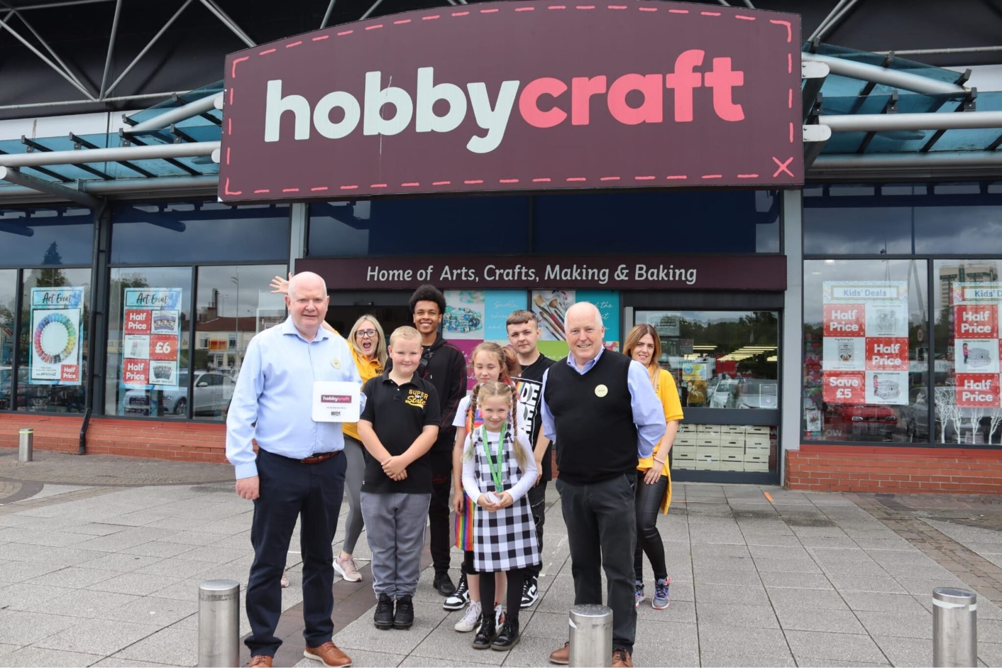 Hobbycraft Latest HideOut Youth Zone Supporter HideOut Youth Zone