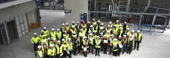 SUPPORTERS ENJOY SNEAK PEEK ON-SITE
